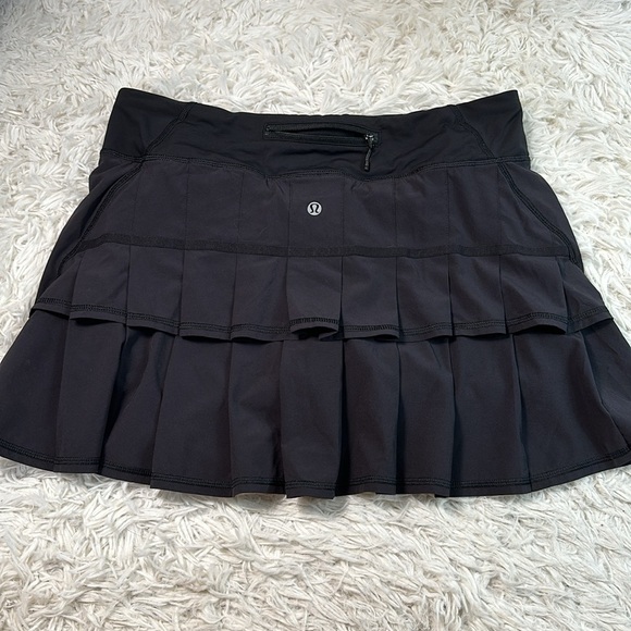 Lululemon Run: Pace Setter Skirt *Tall Black - Picture 5 of 6